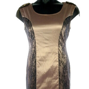 Satin and Lace Dress